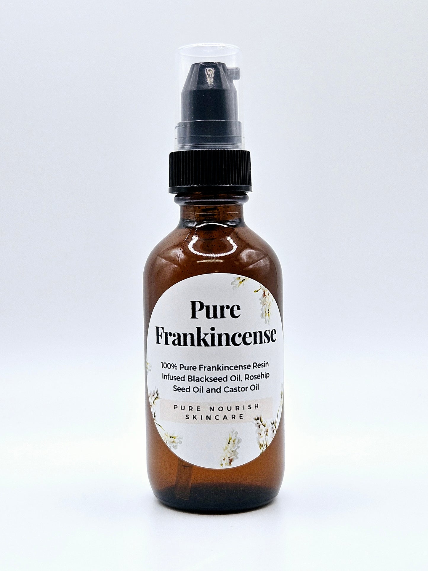 Pure Frankincense Resin Infused Face Oil – Blackseed, Rosehip & Castor Oil | Natural Anti-Aging Skincare