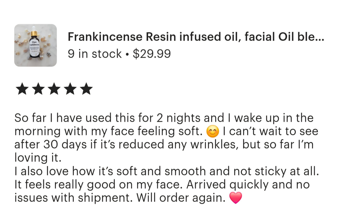 Frankincense Resin Blend