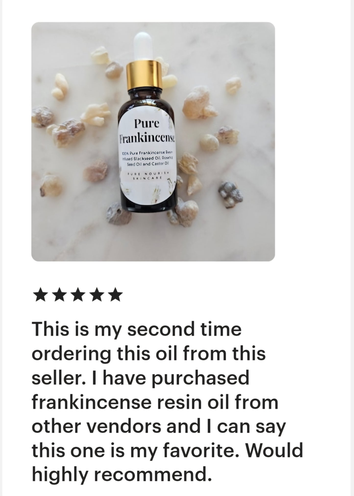 Frankincense Resin Blend