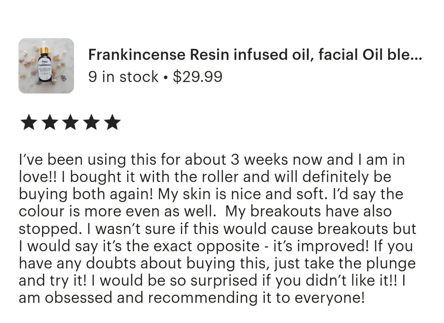 Frankincense Resin Blend