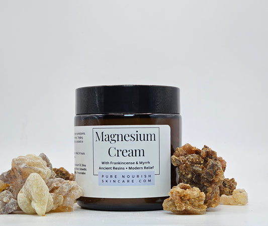 Magnesium cream with boswellic acid and frankincense – 4 oz jar